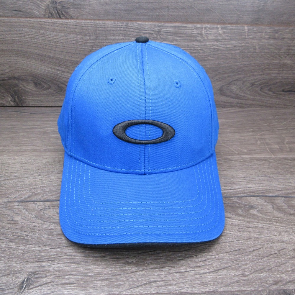 Oakley Hat Cap Mens Snap Back Blue Sport Gorpcore Streetwear Golf Golfing Surfer